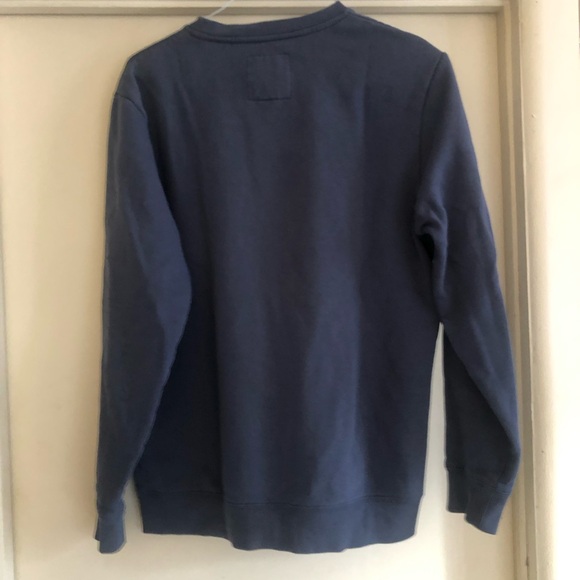 ❤️Vans Off the Wall Sweatshirt Blue Size M - Picture 4 of 6